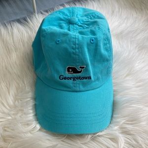 Vineyard Vines Whale Logo Baseball Cap Georgetown